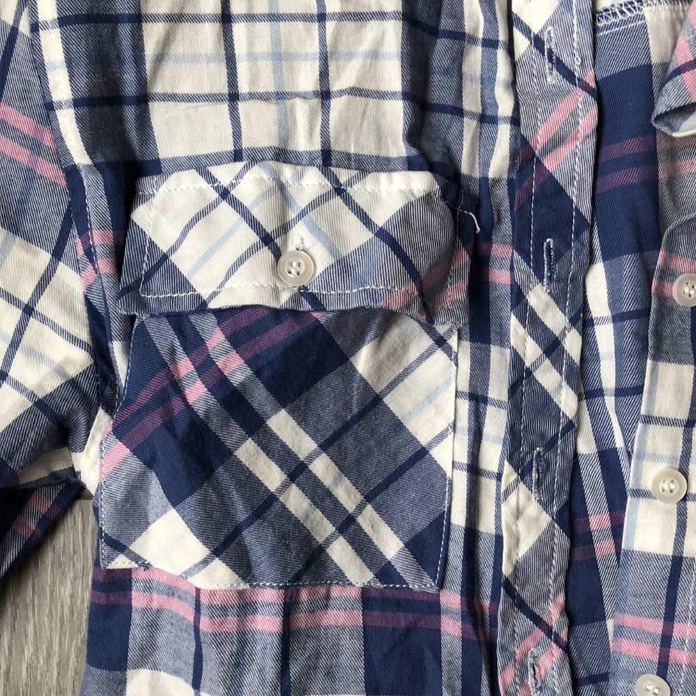 Plaid button down - Picture 2 of 4